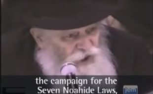 The Lubavitcher Rebbe's campaign for the Seven Noahide Commandments