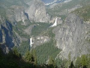 Waterfalls at Yosemite Park by C.L.